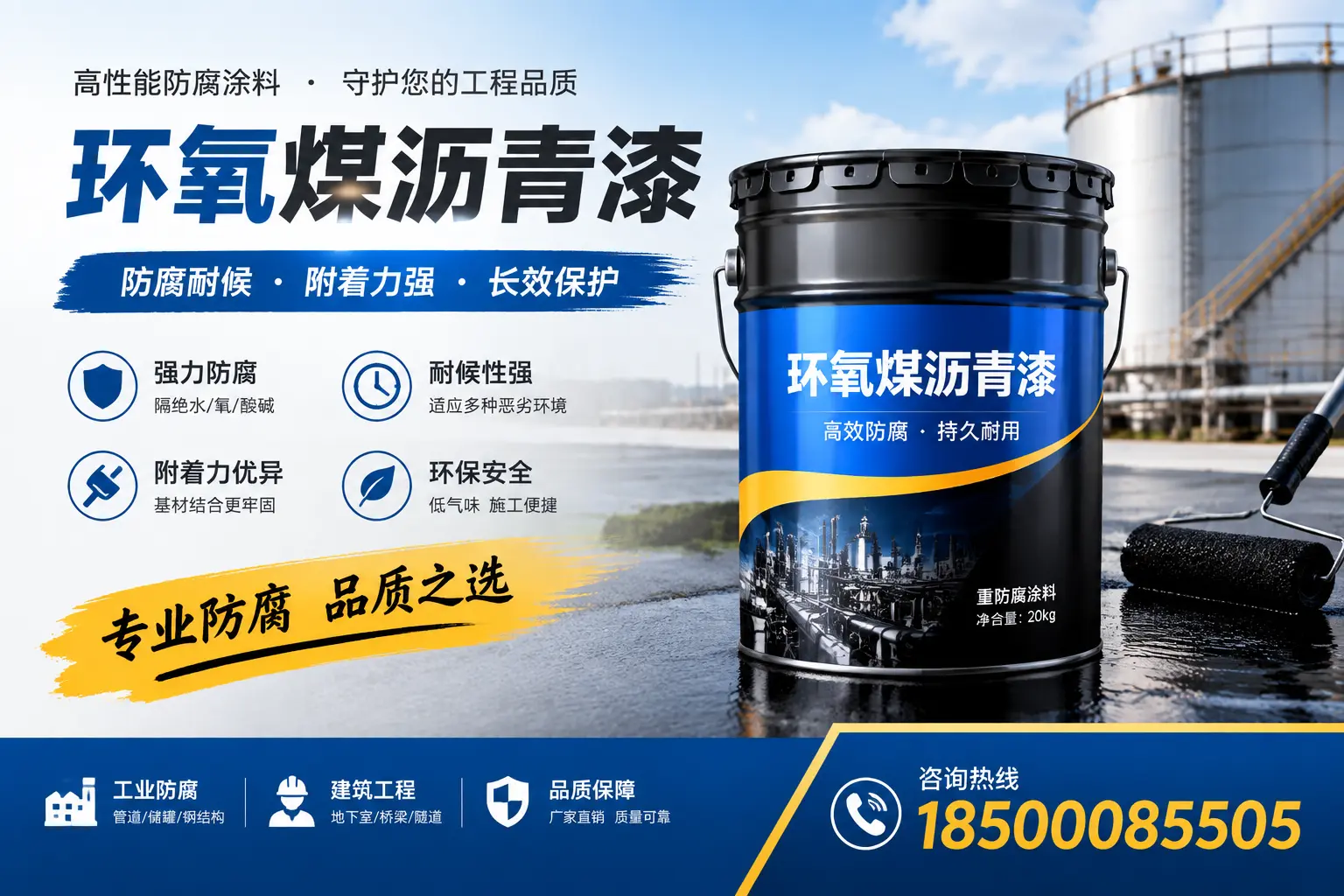 如何选择适合的环氧煤沥青漆？达州市场选型指南